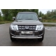 Накладка решётки радиатора 16 мм ТСС для Mitsubishi Pajero 4 2011-2014