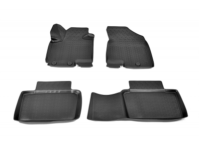 Коврики 3D в салон Norplast чёрные для Changan CS35 Plus 2018-2021
