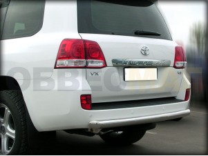 Защита заднего бампера 76 мм для Toyota Land Cruiser 200 № LCN2012_11