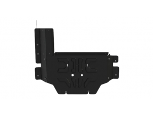 Защита РК (2,5 мм, сталь) для Great Wall Poer 2021-н.в. (V = 2.0 AT/MT 4WD) №28.5380